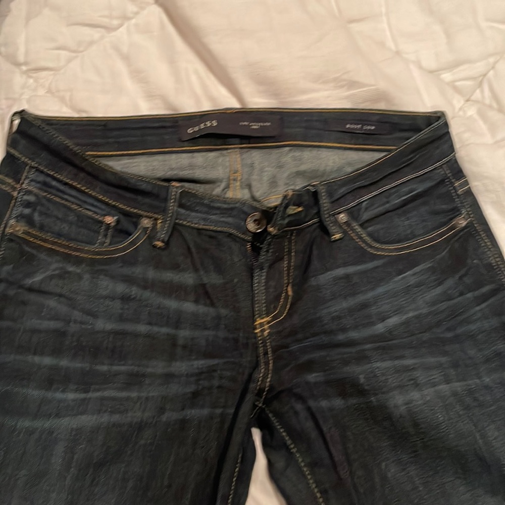 Dark denim slim jeans